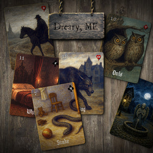 The Dreary Lenormand – Tarot by Duck Soup