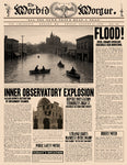 The MORBID MORGUE No. 2, 1939 issue -- the FREE downloadable newspaper of DREARY, ME