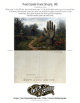 "Perturbing Places" Post Cards from Dreary, ME, Set 1: FREE downloadable, printable cards