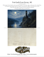 Perturbing Post Cards from Dreary, Maine: Set 8: On the Waterfront