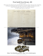 Perturbing Post Cards from Dreary, Maine: Set 8: On the Waterfront