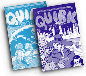Vintage QUIRK Comic Books • 2-issue set