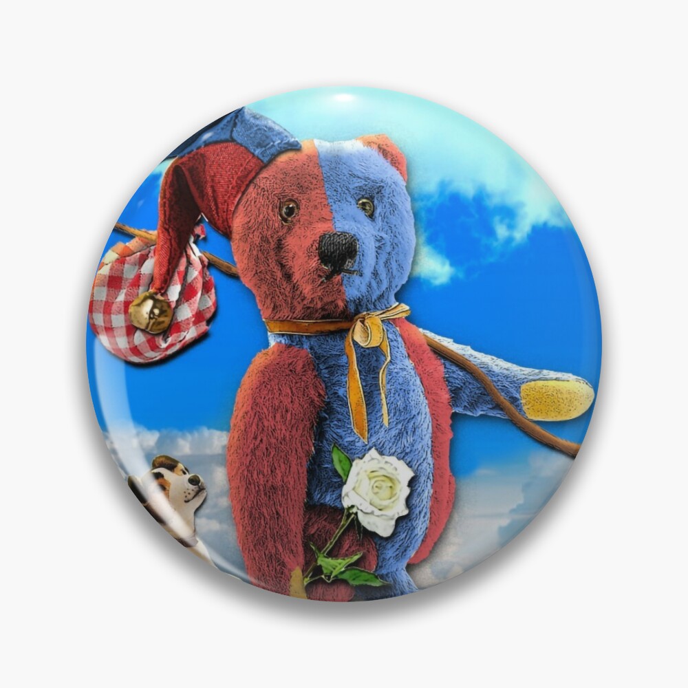 Old Bear "Fool" Collectible Pinback Button