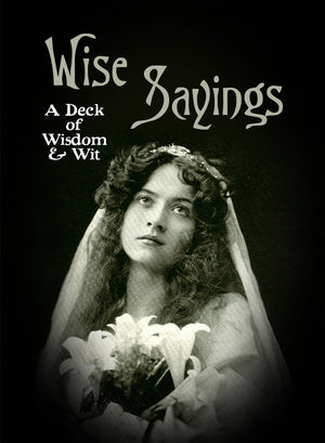 Wise Sayings PLAYING CARDS