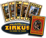 ZIRKUS brand Fortune Telling Playing Cards